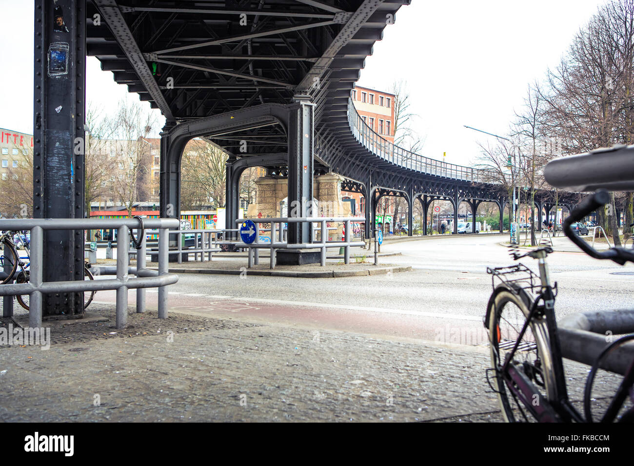 BERLIN, Deutschland - ca. März 2015: Straßenszenen der Stadt Berlin Stockfoto