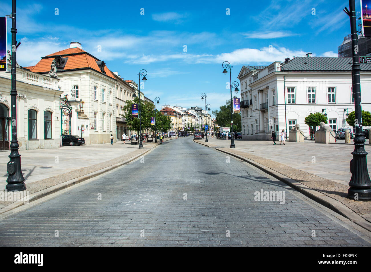 alte Stadt, Warschau, Polen Stockfoto