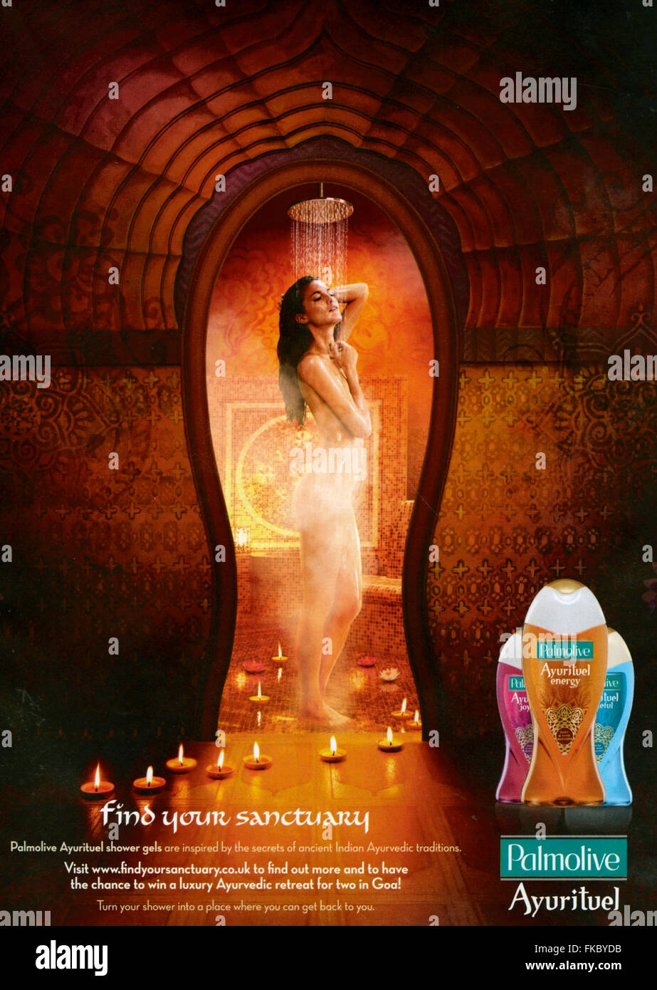 2010er Jahre UK Palmolive Magazin Anzeige Stockfoto 2010er Jahre UK Palmolive Magazin Anzeige Stockfoto