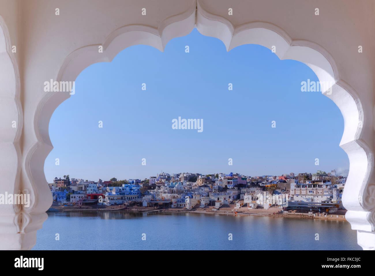 Pushkar, Ajmer, Rajasthan, Indien, Asien Stockfoto
