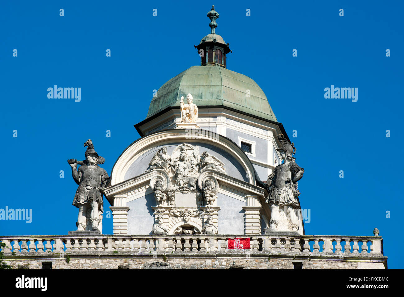 Ehrenhausen, Mausoleum des Ruprecht von Eggenberg, Bezirk Leibnitz, Steiermark, Österreich Stockfoto