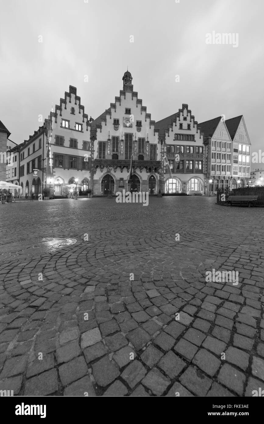 Europa, Deutschland, Frankfurt am Main, "Römer", das historische Rathaus Stockfoto