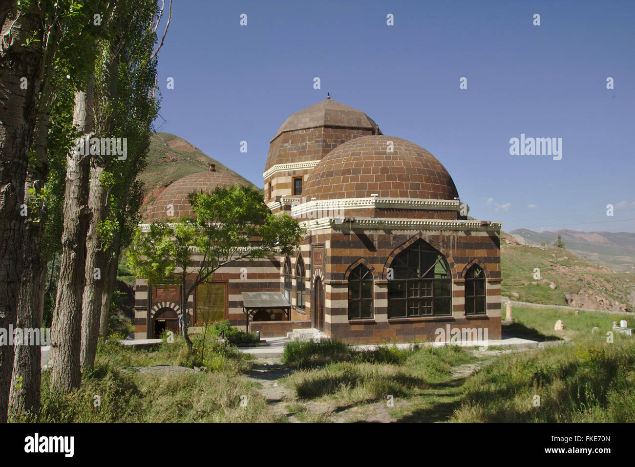 Grab in der Nähe von Dogubayazit, Ahmed-i Hani Türbesi, Türkei Stockfoto