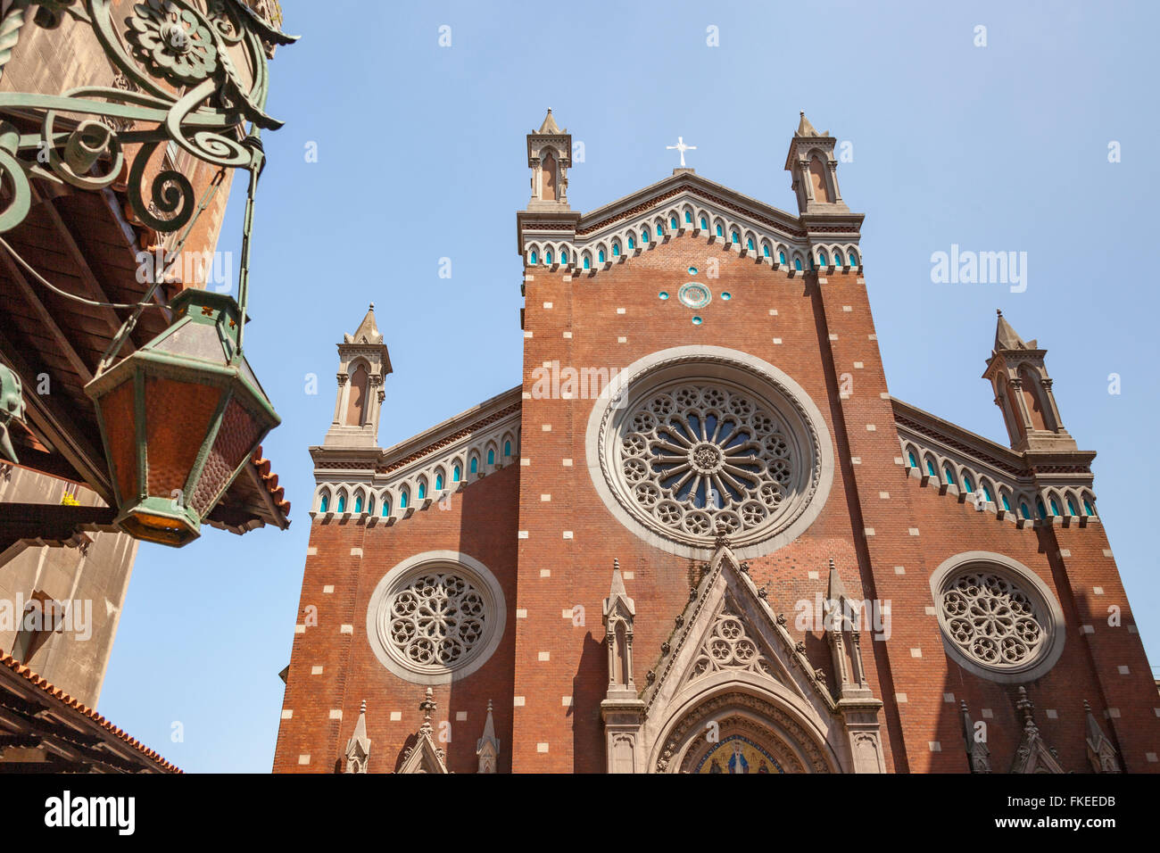 Der Heilige Antonius von Padua römisch-katholische Kirche, Istiklal Caddesi, Beyoglu, Istanbul, Türkei Stockfoto