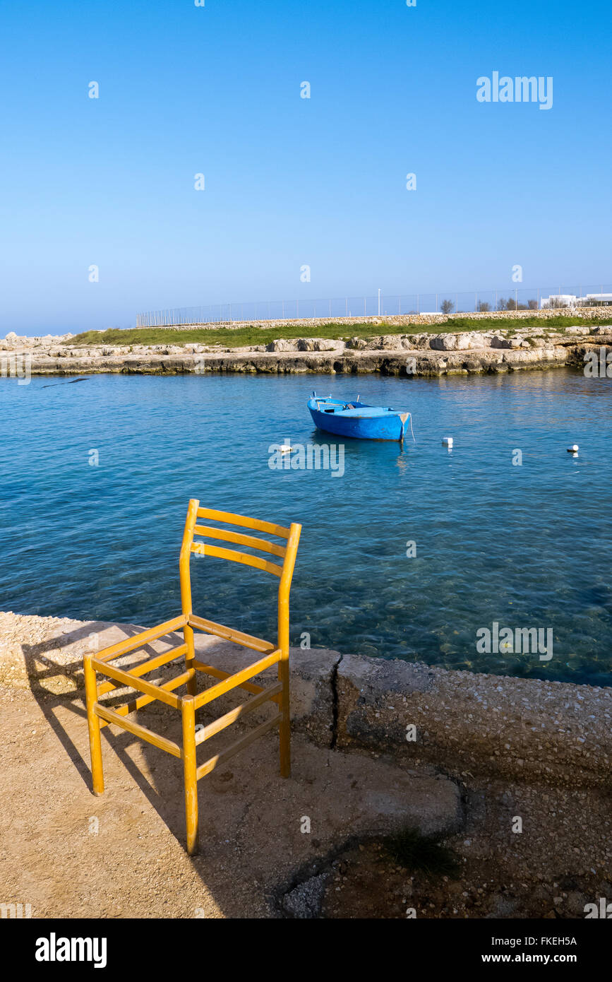 Küsten der Adria. Stockfoto