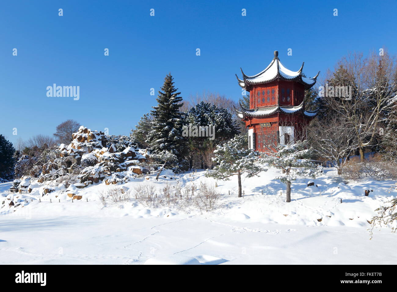 Botanischer Garten Von Montreal Stockfotos und bilder Kaufen Alamy
