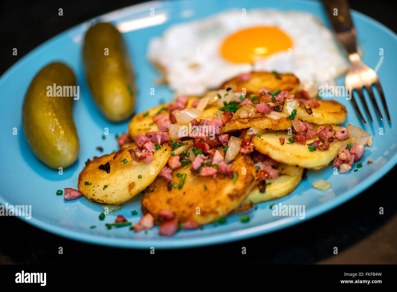 geröstete Kartoffeln Stockfoto