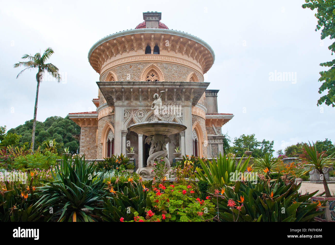 Monserrate Palace einen schönen Palast in Sintra Portugal Stockfoto