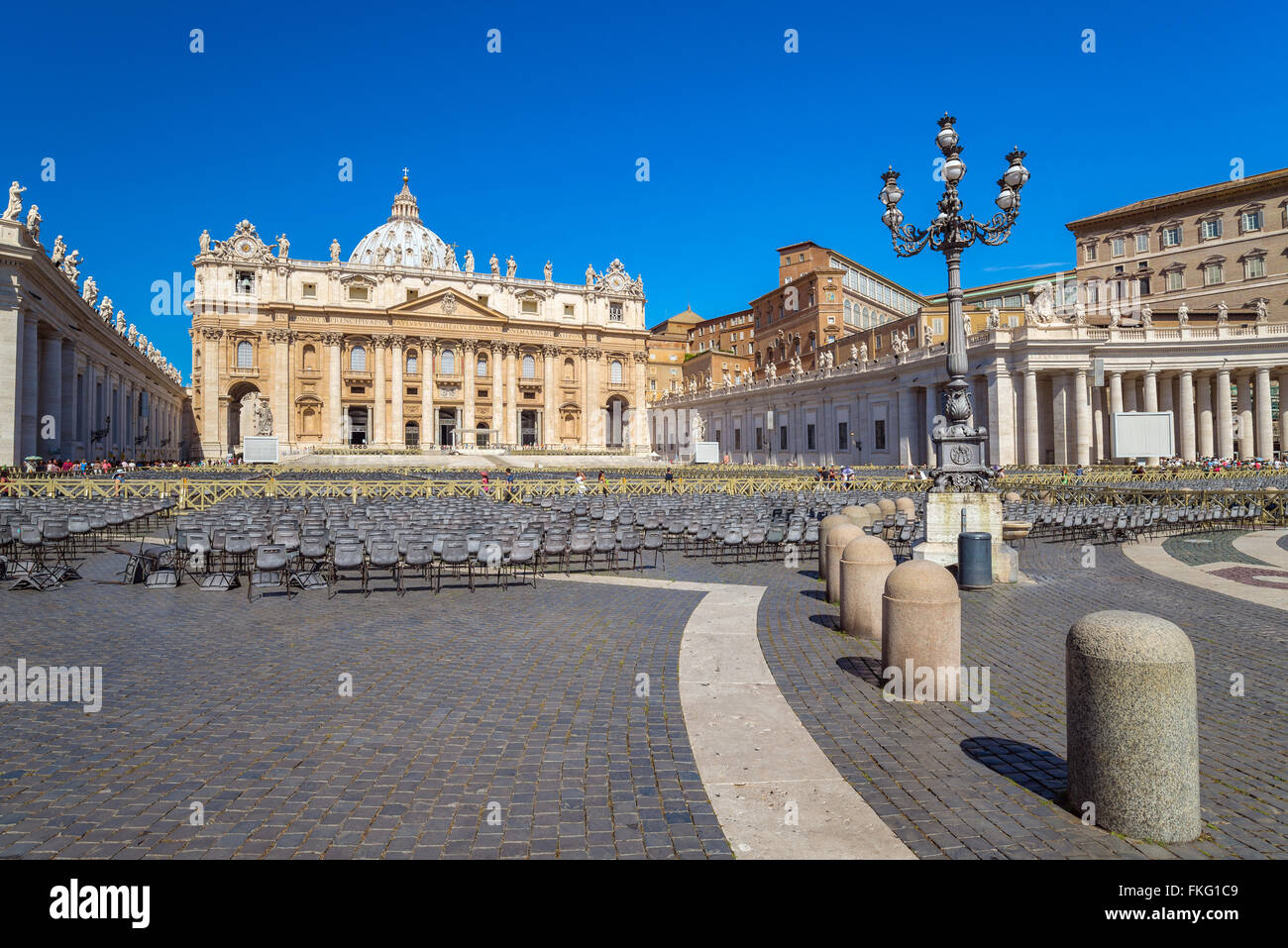 Basilika St. Peter, Vatikan, Rom, Italien Stockfoto