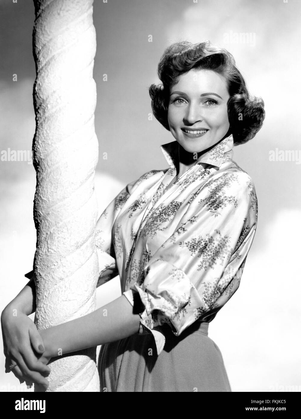 Porträt von weißen Betty Stockfoto