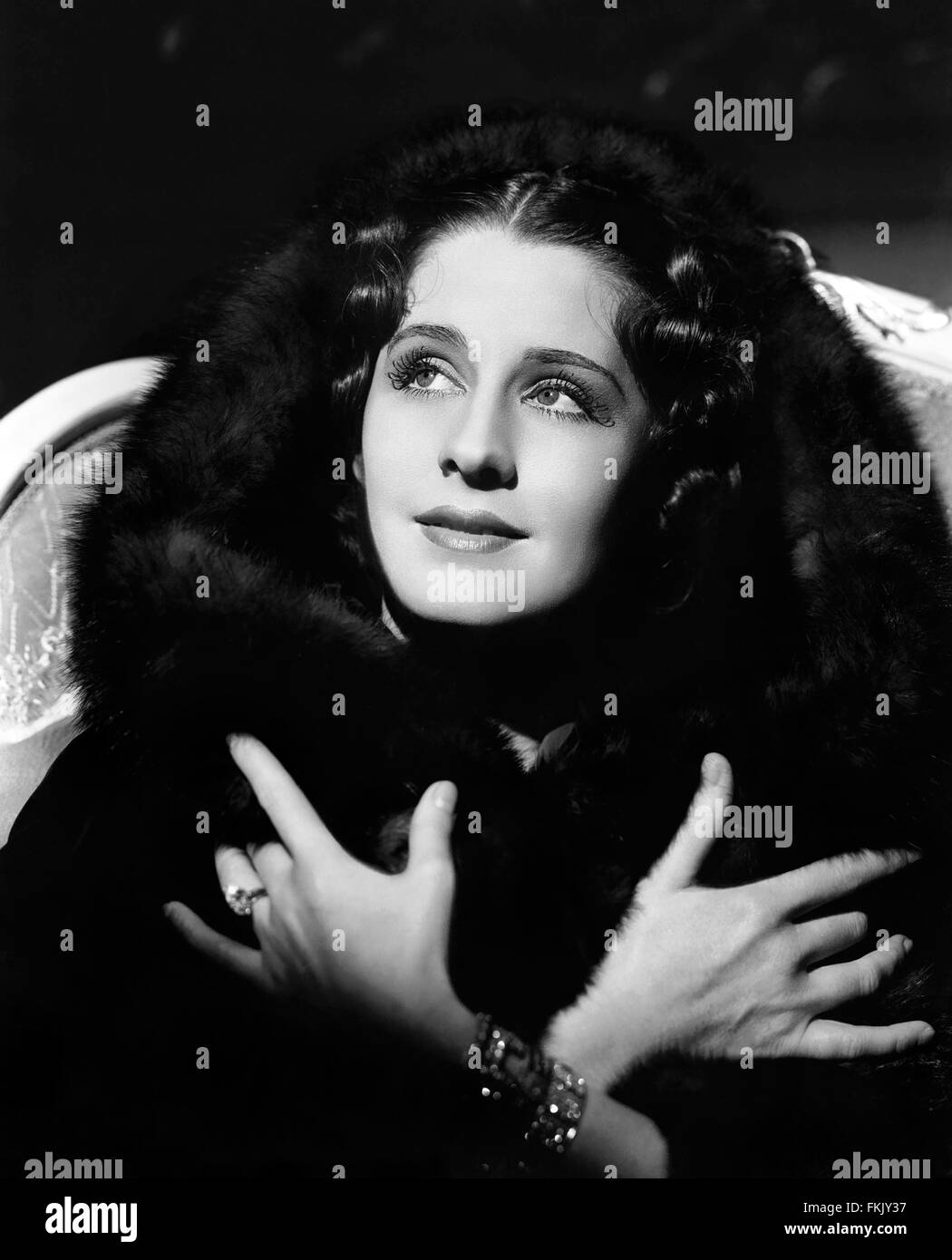 Porträt von Norma Shearer Stockfoto