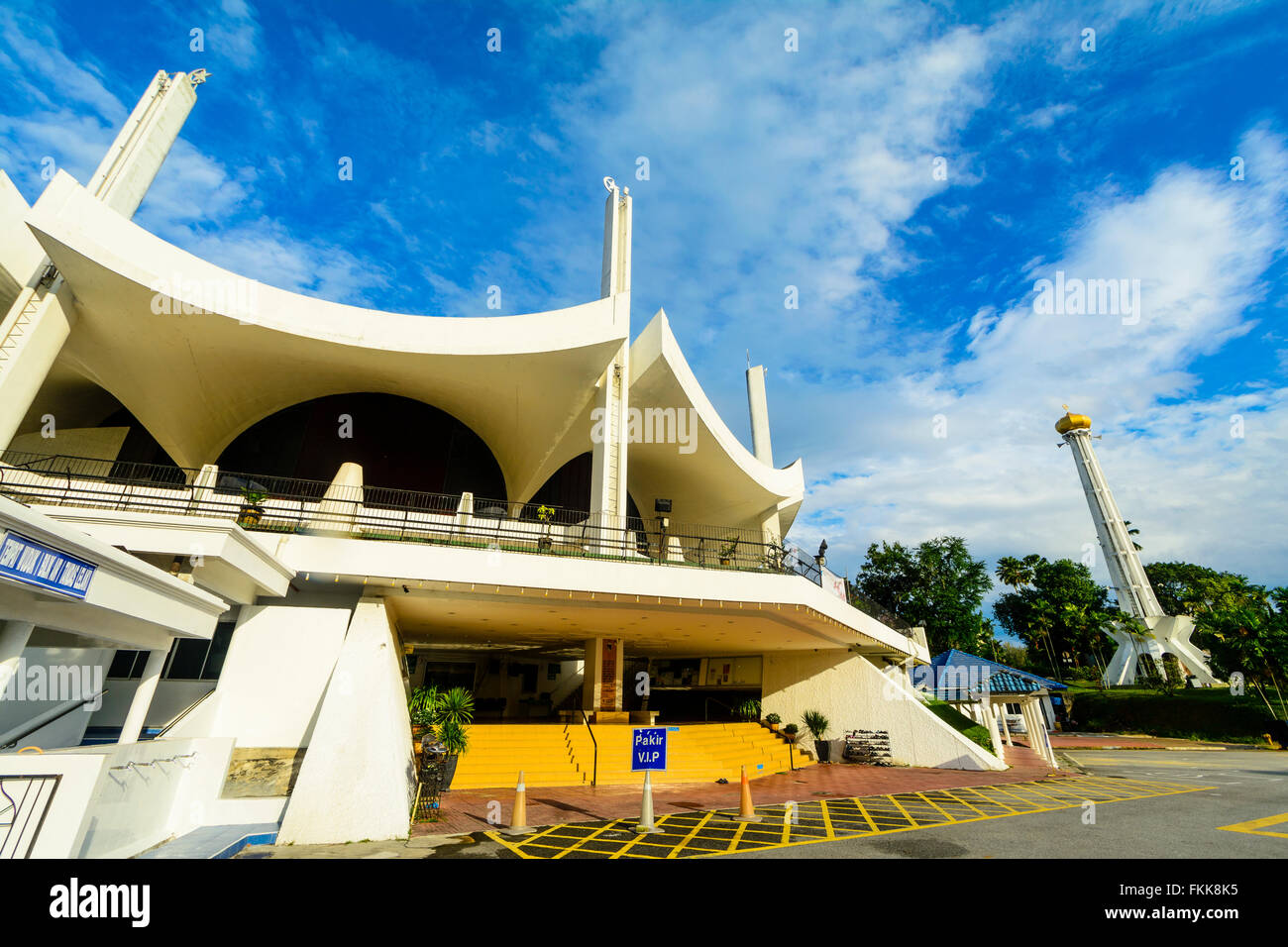 Die staatliche Moschee Negeri Sembilan. Stockfoto