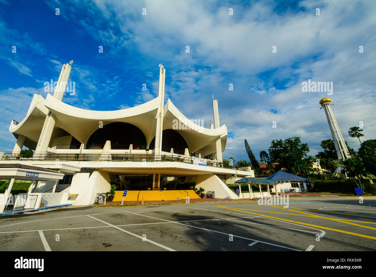 Die staatliche Moschee Negeri Sembilan. Stockfoto