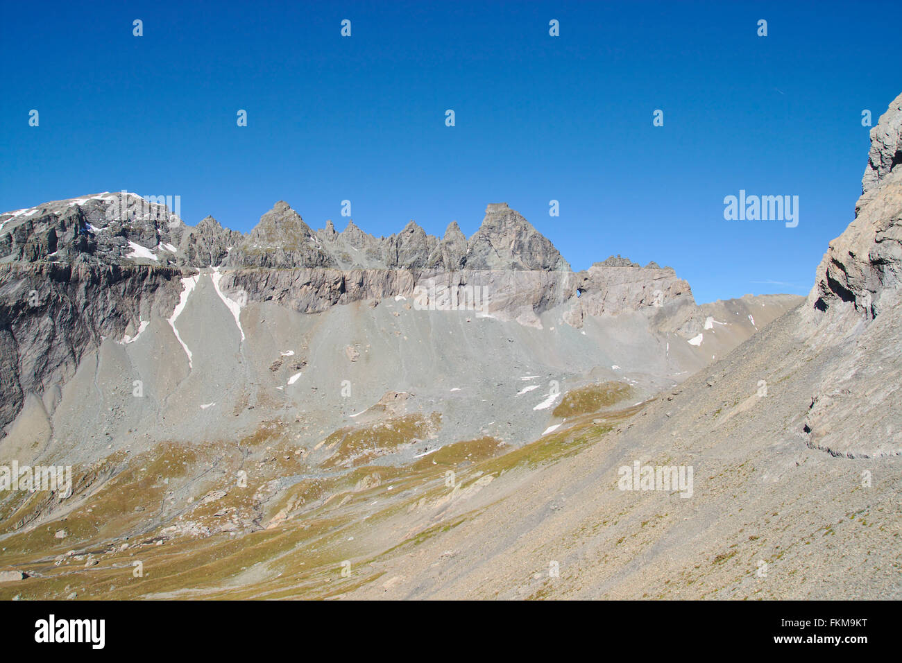 Glarner Schub, Tschingelhörner, Glarner Alpen, Schweiz Stockfoto