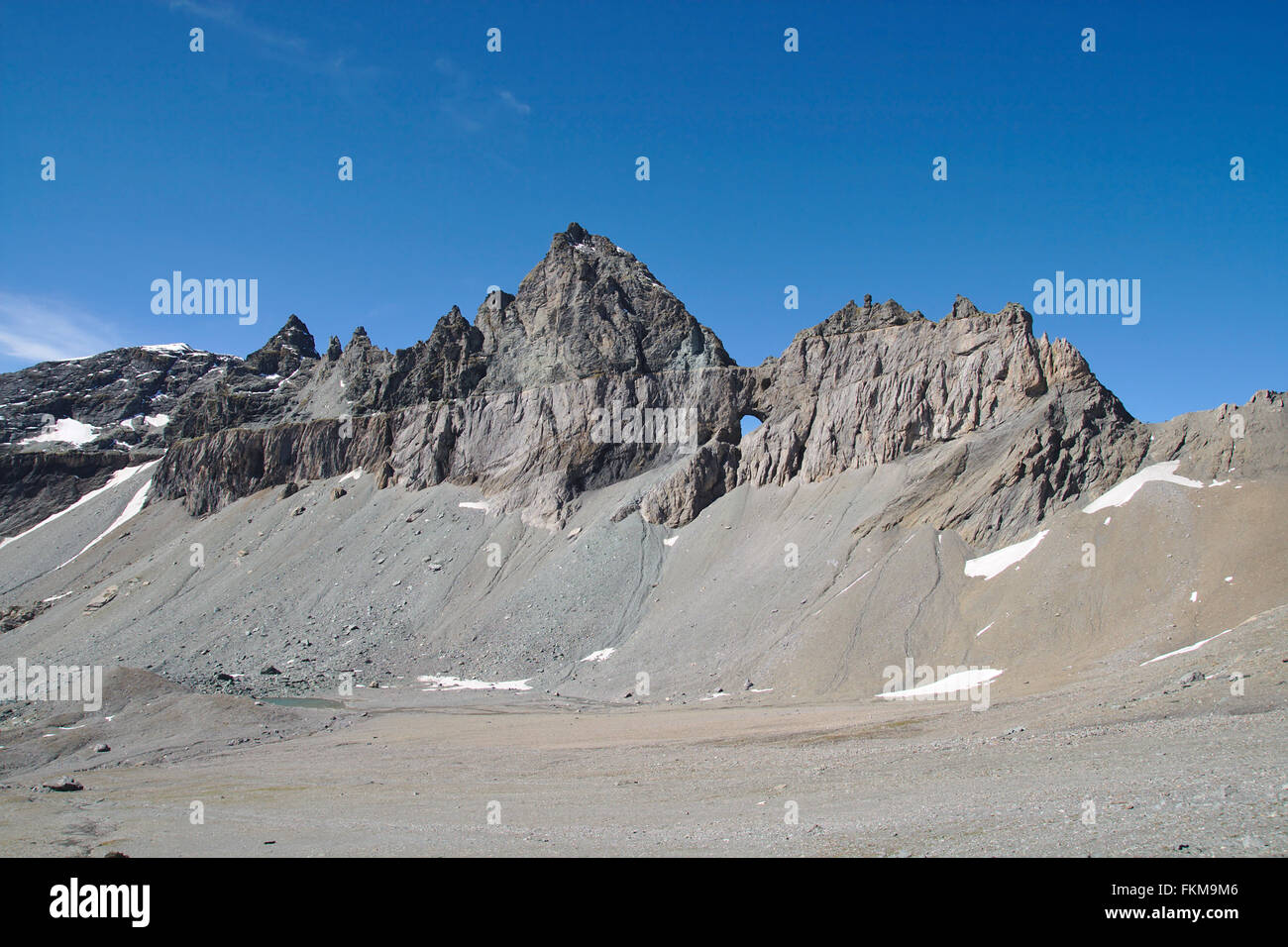 Glarner Schub, Tschingelhörner, Glarner Alpen, Schweiz Stockfoto