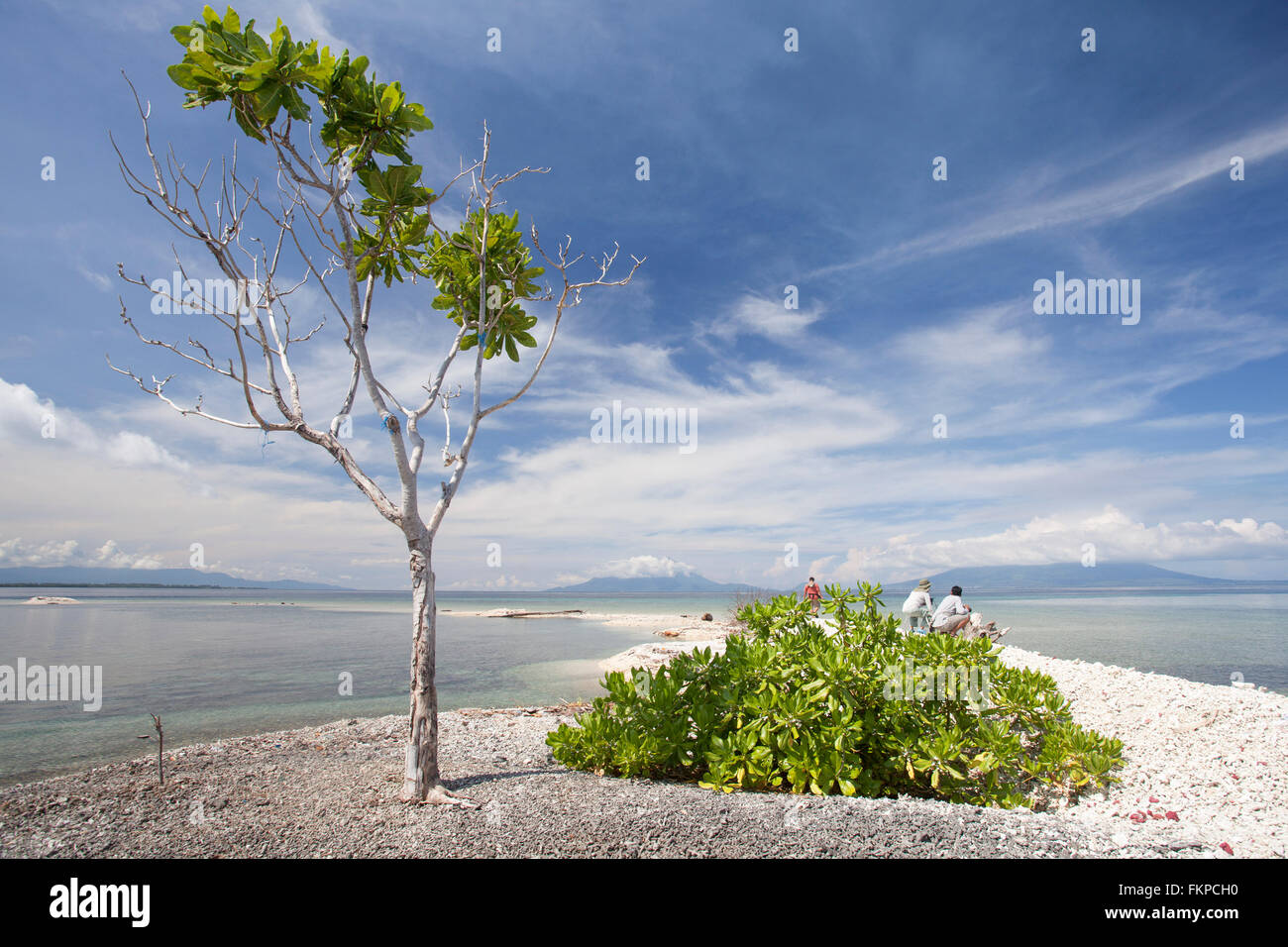 Breathaking Blick auf Fastofiri Island in den Molukken (Molukken) von Ost-Indonesien. Stockfoto