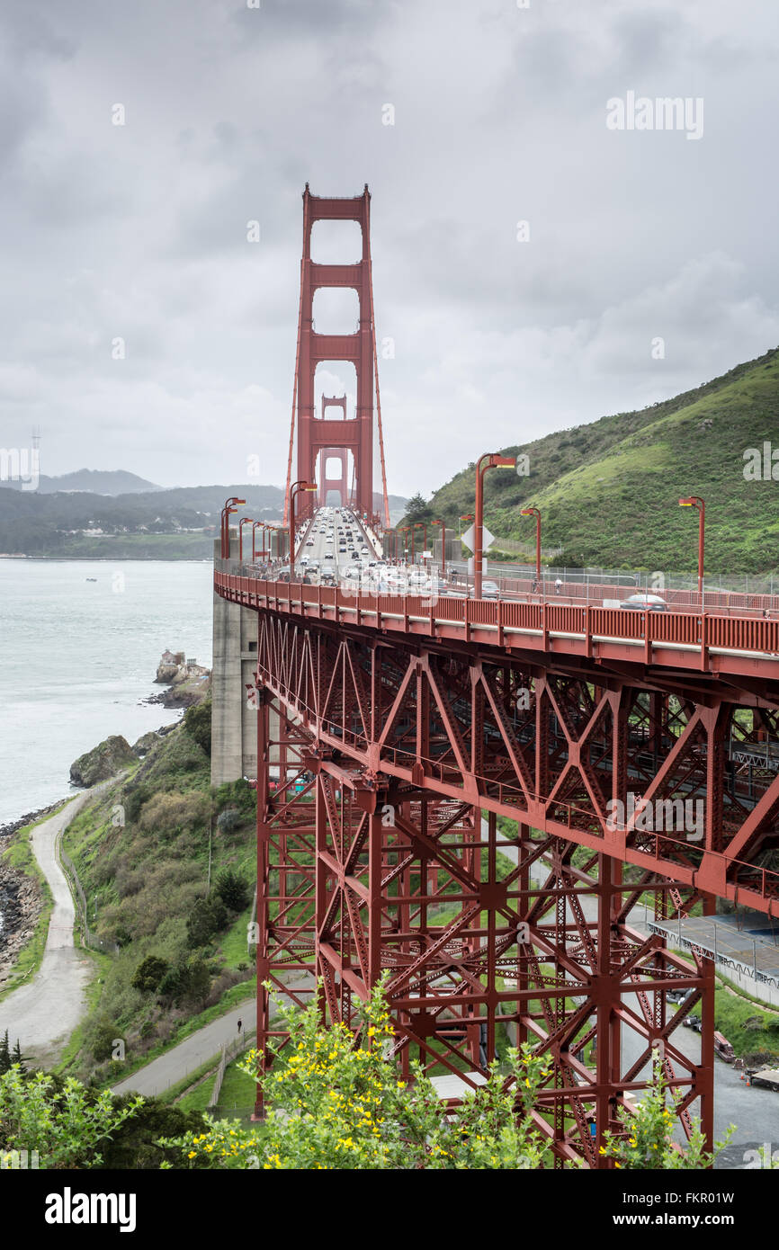 Golden Gate Bridge, San Francisco, Kalifornien Stockfoto