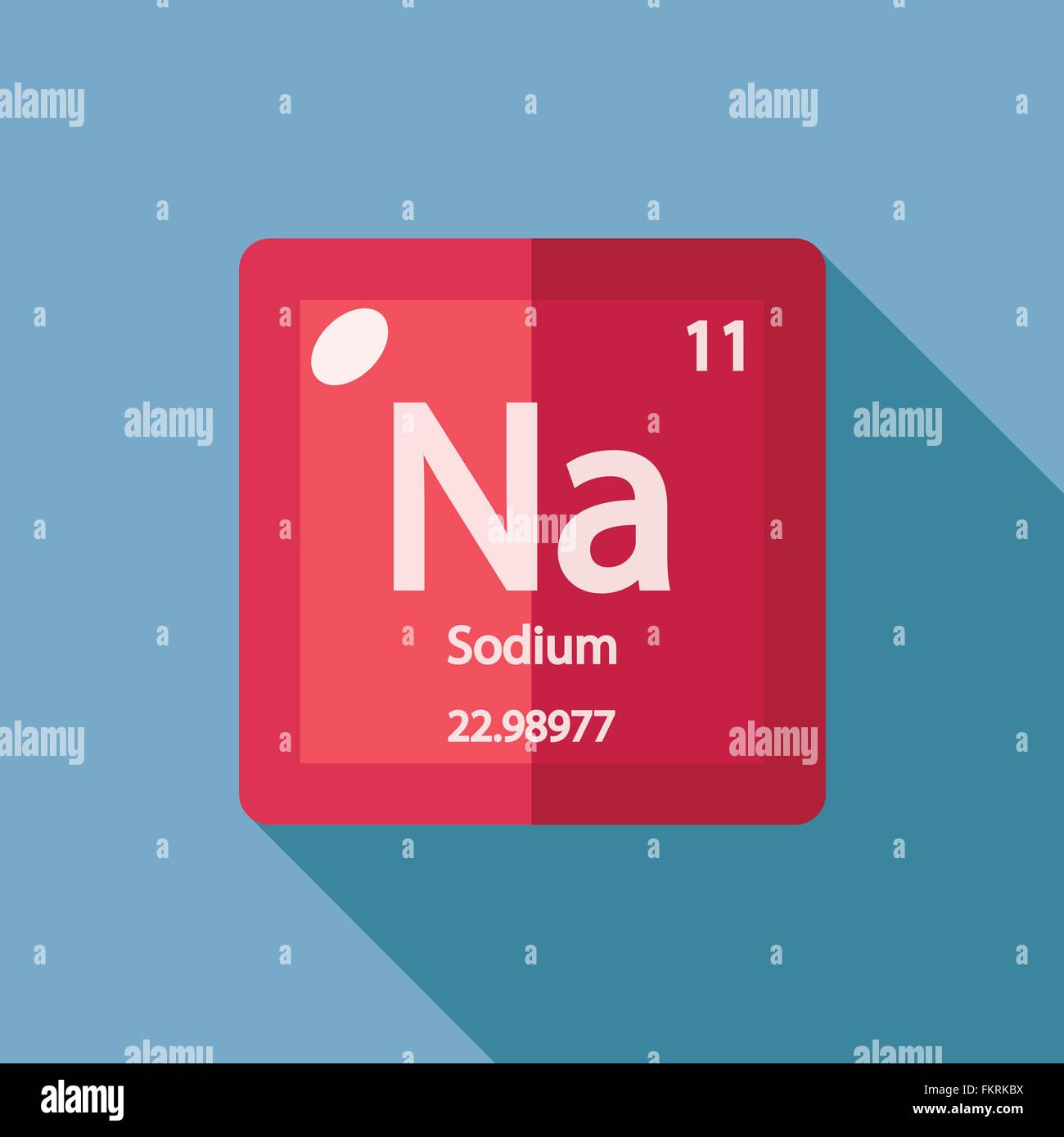 Chemisches Zeichen Für Natrium Periodensystem zeichnung Stock-Vektorgrafiken kaufen - Alamy