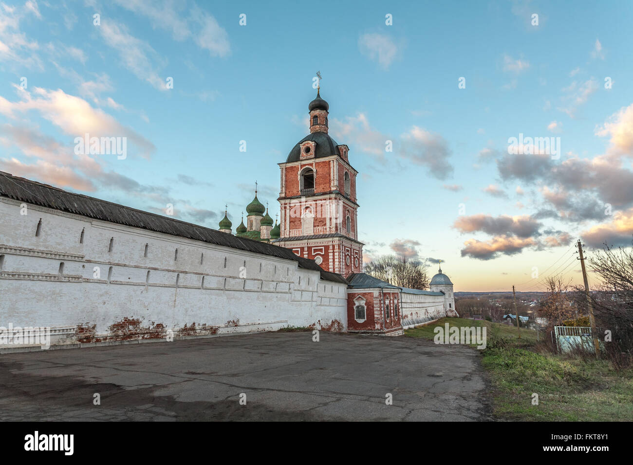 Pereslawl-Salesskij, Russland-3. November 2015: Gorizkij Kloster Mariä, war es mit Sitz in der ersten Hälfte des XIV Jahrhun Stockfoto