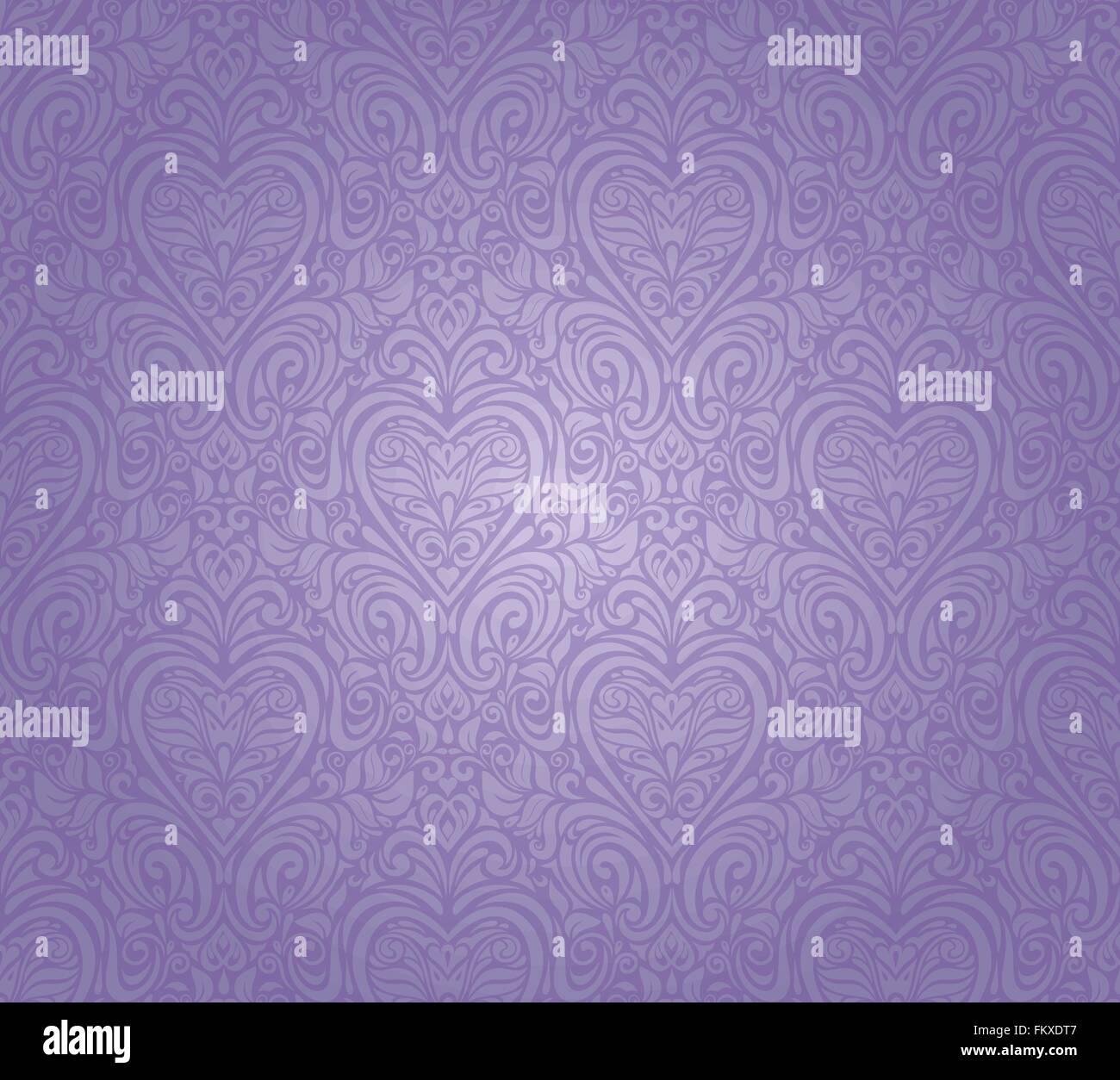 violette Vintage floral Musterdesign Vektor Hintergrund-design Stock Vektor