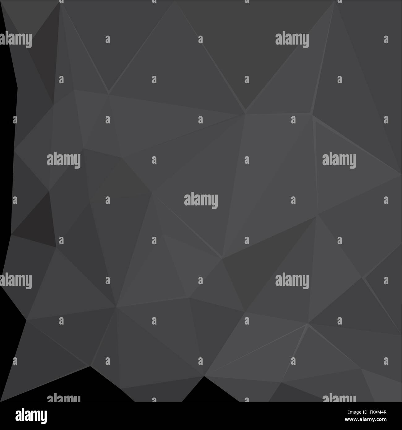 Abstrakte polygonalen geometrische Facette schwarzen Hintergrund Wallpaper Vektorgrafik Stock Vektor