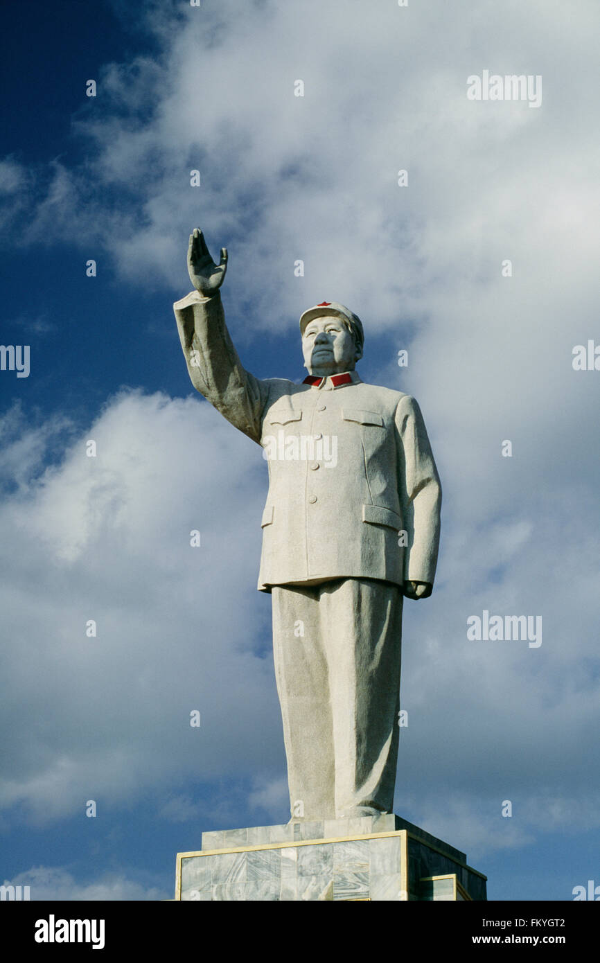 Statue von Mao Zedong In Kunming, China Stockfoto