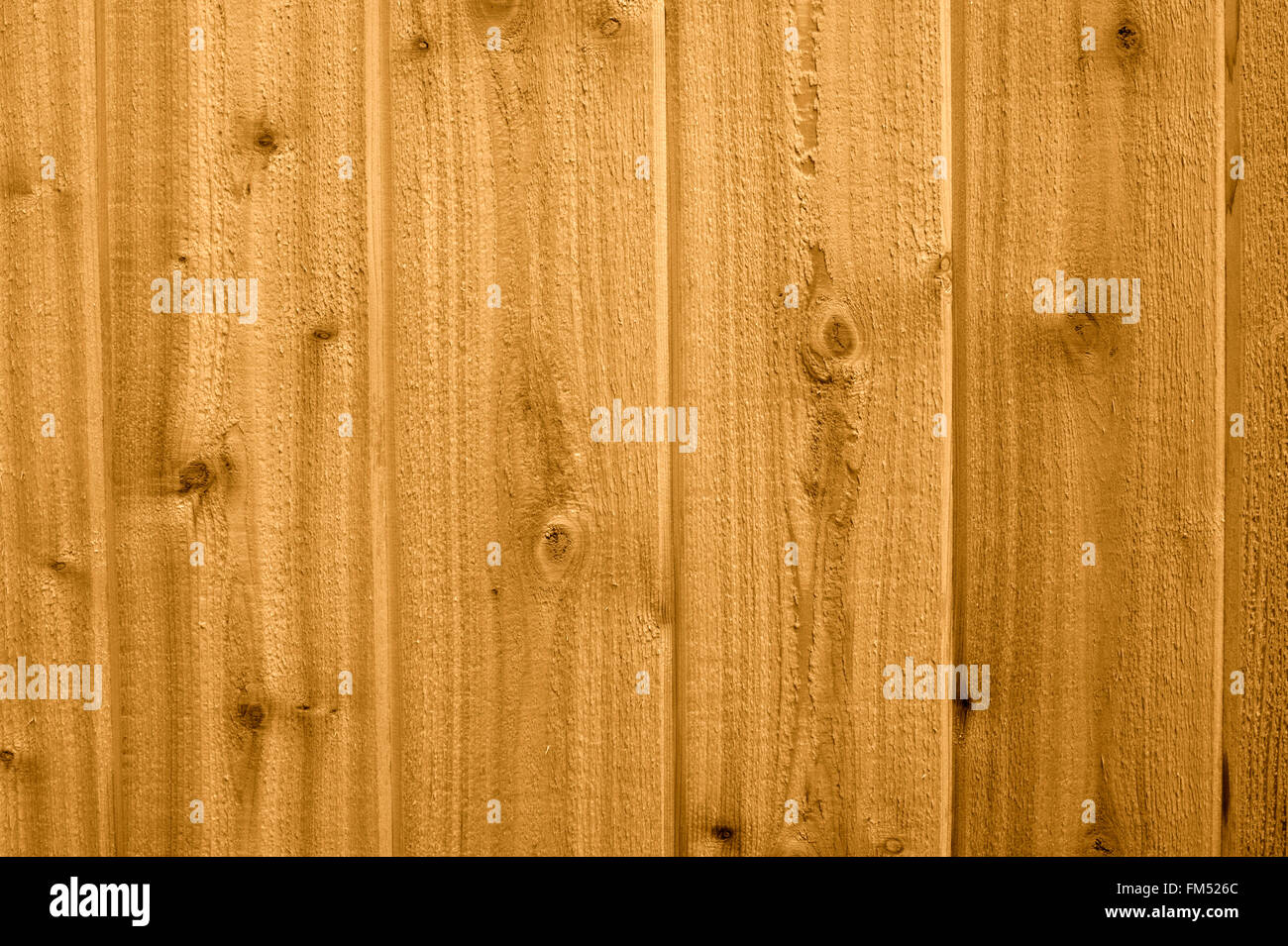 Natürliche Holzverkleidung Hintergrund in sepia Stockfoto
