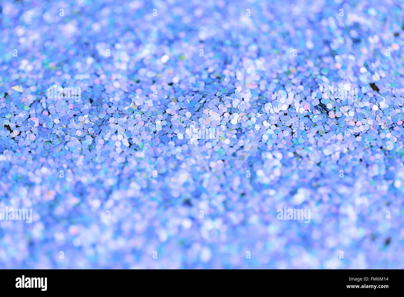 lila Glitter oder Pailletten Hintergrund Stockfoto