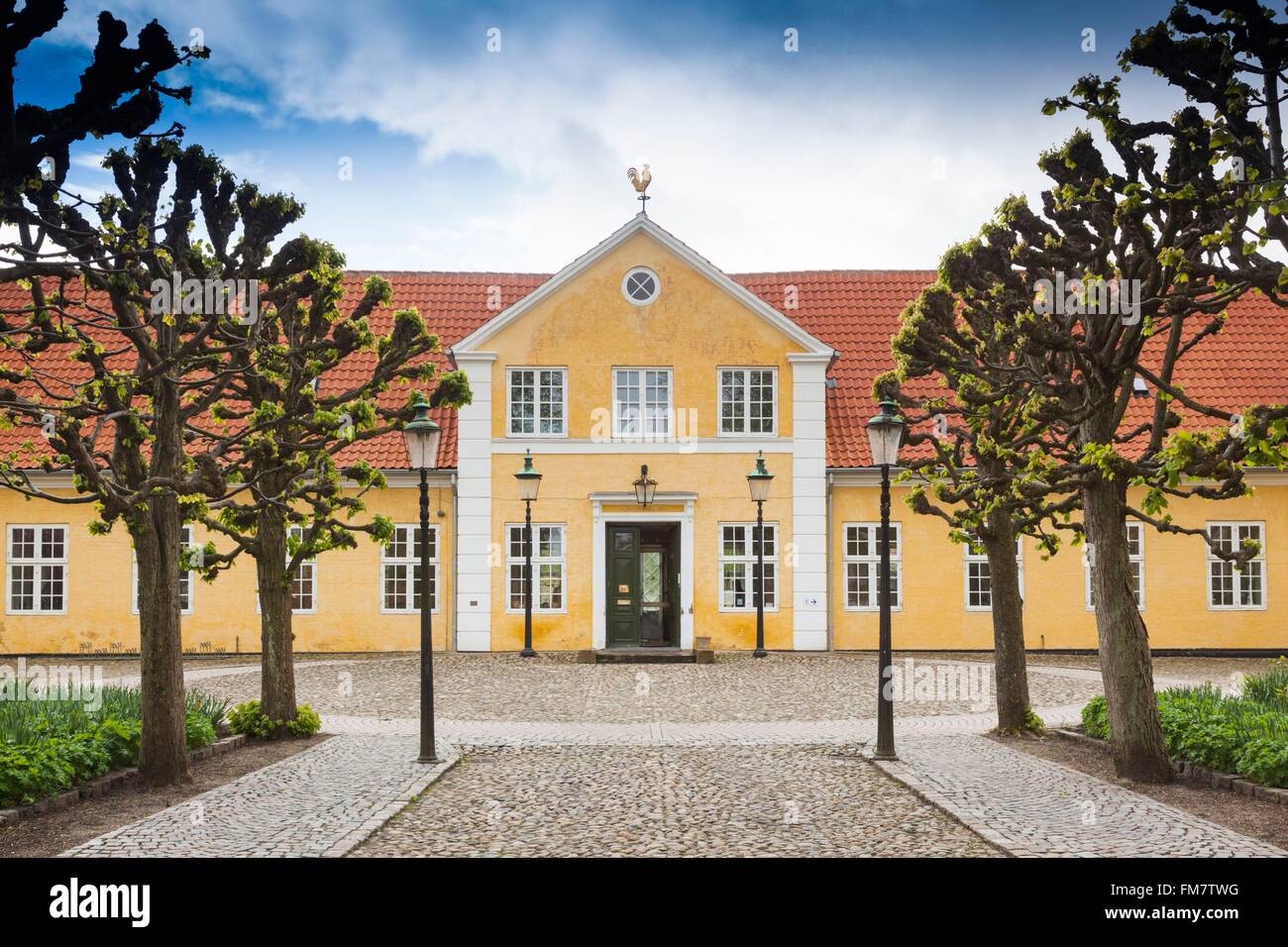 Dänemark, Jütland, Silkeborg, Silkeborg Museum, außen Stockfoto