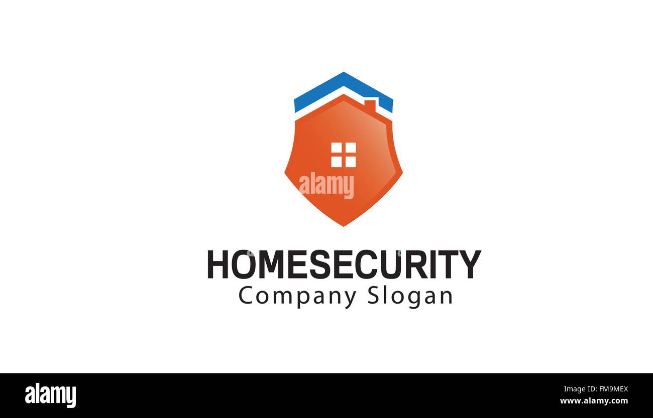 Home-Security Design Illustration Stock Vektor