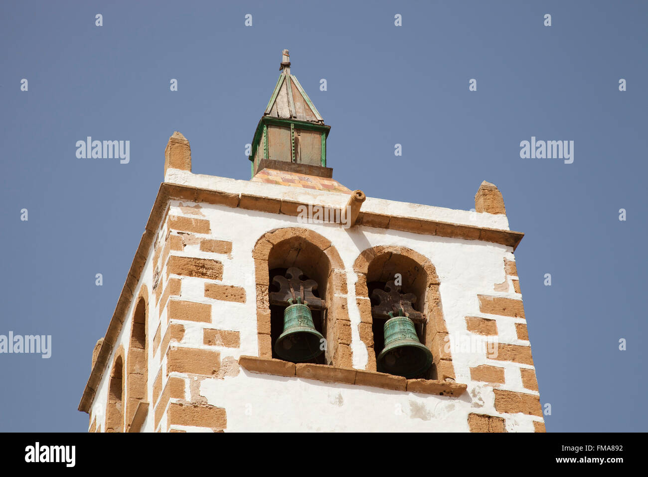 Kirche Santa Maria de Betancuria, Betancuria Dorf, Insel Fuerteventura, Kanarische Inseln, Spanien, Europa Stockfoto