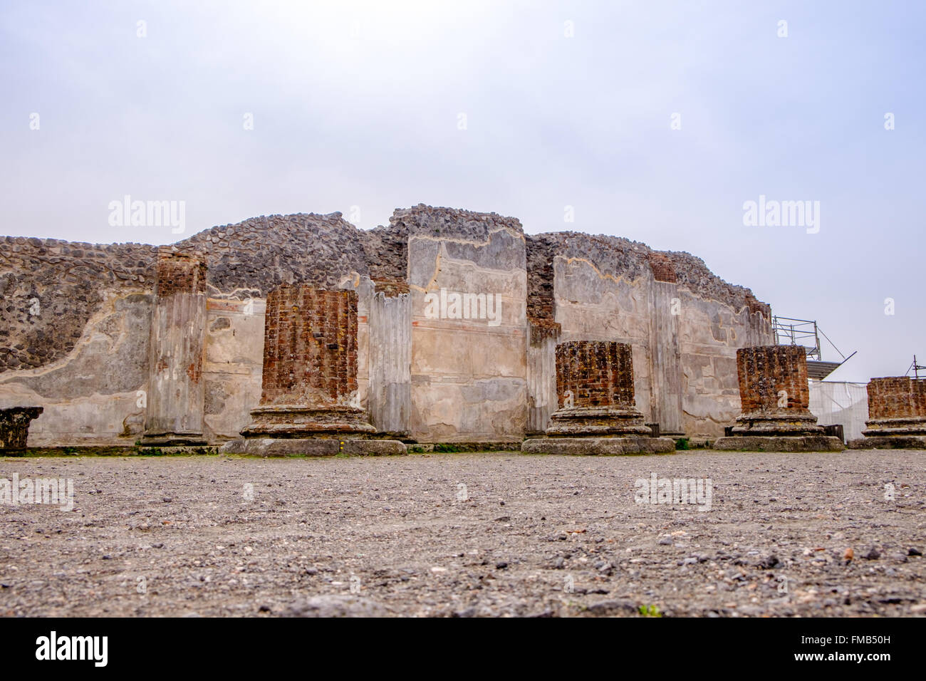 Pompeji Stockfoto