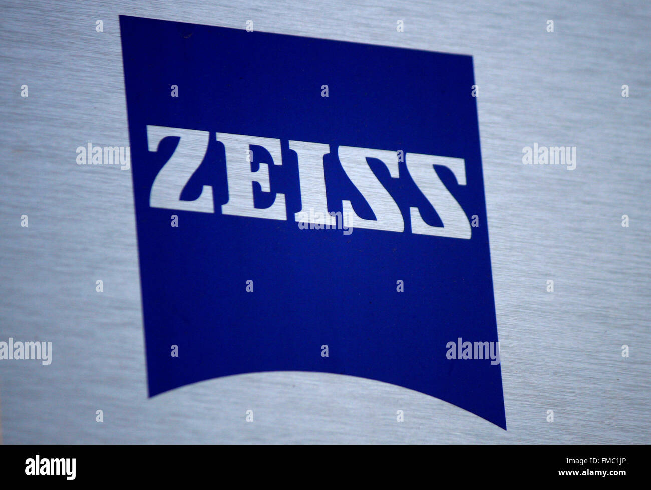 Markenname: "Zeiss", Berlin. Stockfoto