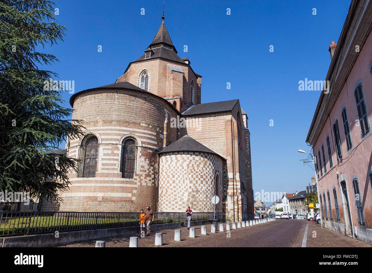 Frankreich, Hautes Pyrenäen, Tarbes, Sainte-Marie-De-La-Sède Kathedrale Stockfoto