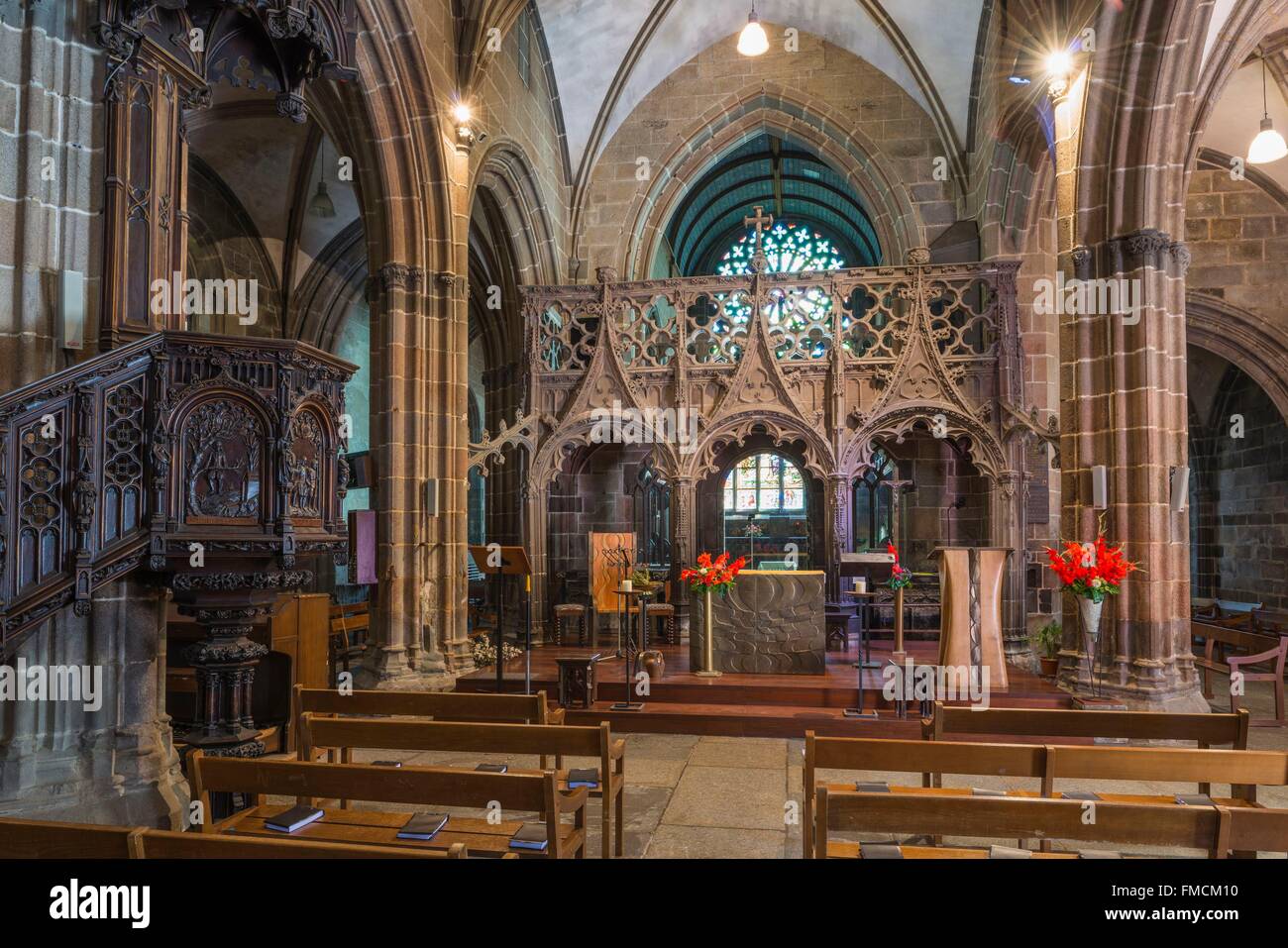 Frankreich, Finistere, Le Folgoet, Basilika NotreDame du Folgoet (14