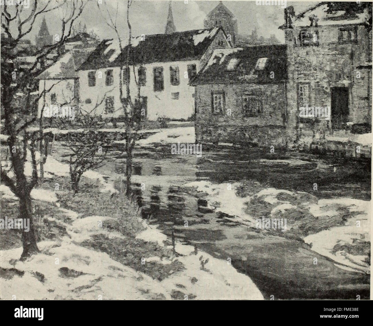 Die 1908 erschienene Ausgabe des *International Studio* Magazins beleuchtet die bildende und angewandte Kunst mit Illustrationen und Artikeln über Kunstbewegungen, bedeutende Künstler und künstlerische Techniken des frühen 20. Jahrhunderts. Stockfoto