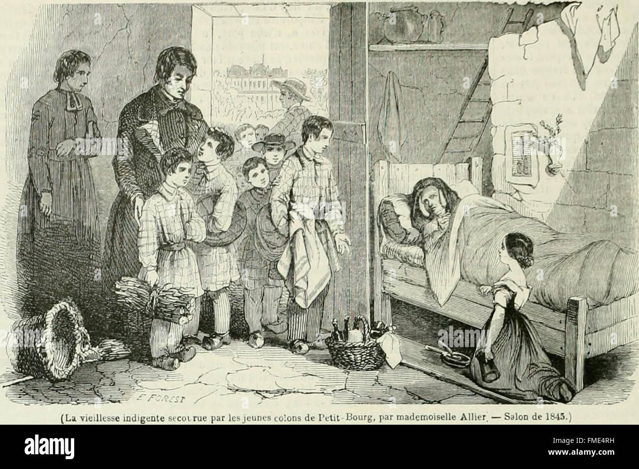 L’Illustration - Journal Universel (1843) war eine französische Illustrationszeitschrift, die Artikel über zeitgenössische Ereignisse, Wissenschaft, Kultur und Kunst sowie Illustrationen enthielt. Sie wurde ein wichtiger Teil des französischen Journalismus des 19. Jahrhunderts. Stockfoto