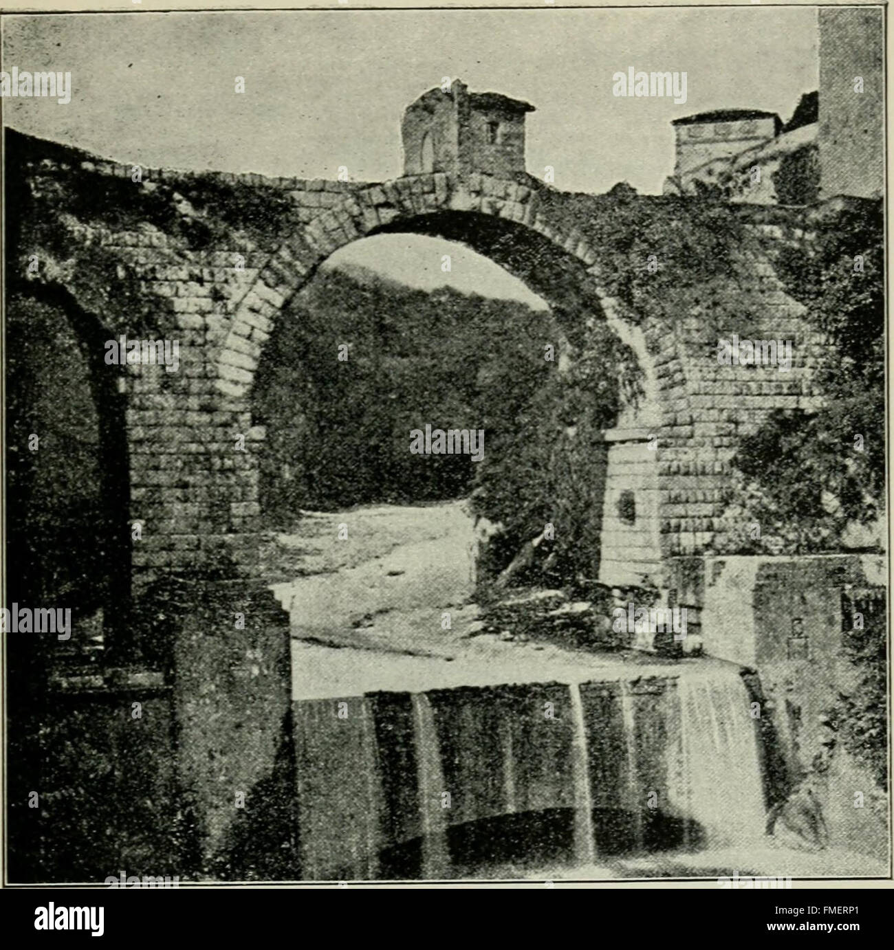 Römische Städte in Italien und Dalmatien (1910) Stockfoto
