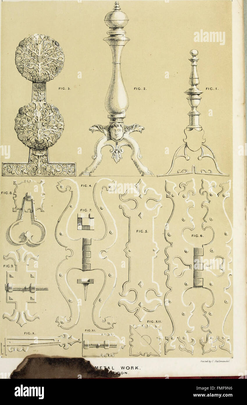 The History and Antiquities of Haddon Hall (1836) bietet eine ausführliche Darstellung der historischen Haddon Hall in Derbyshire, England, begleitet von detaillierten Abbildungen der Architektur des Anwesens und seines aktuellen Zustands. Stockfoto