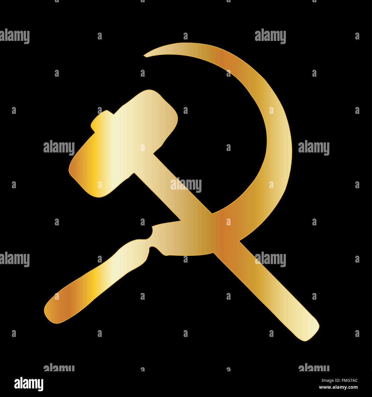 Kommunismus Symbol Stock Vektor