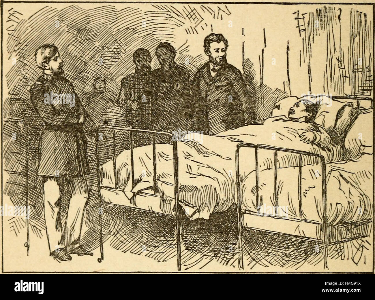 Abraham Lincoln - sein Leben und seine öffentlichen Dienste (1883) Stockfoto