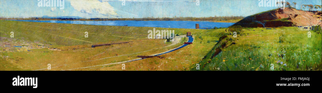 Arthur Streeton - Prospect reservoir Stockfoto