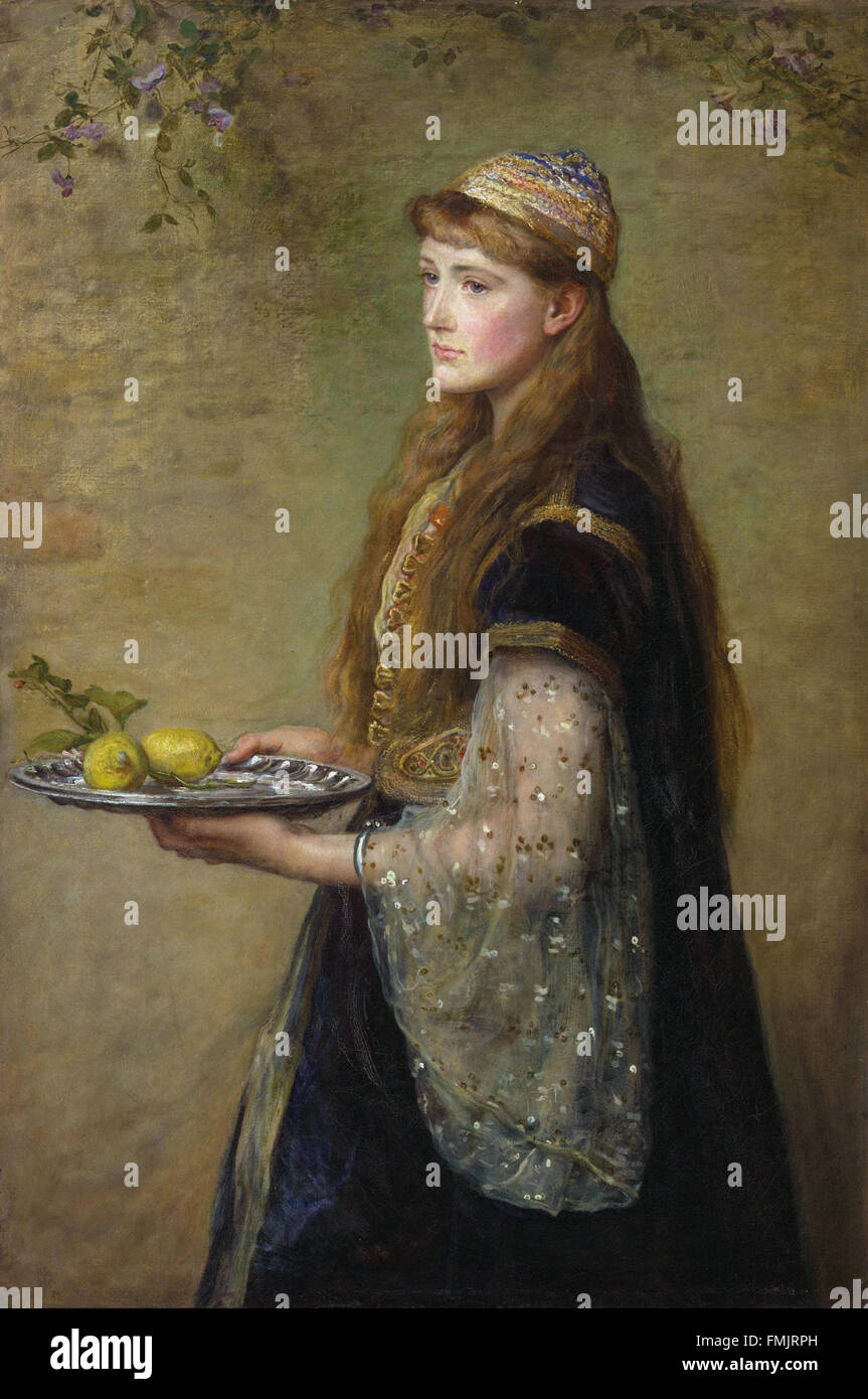 Sir John Everett Millais - die Gefangenen Stockfoto