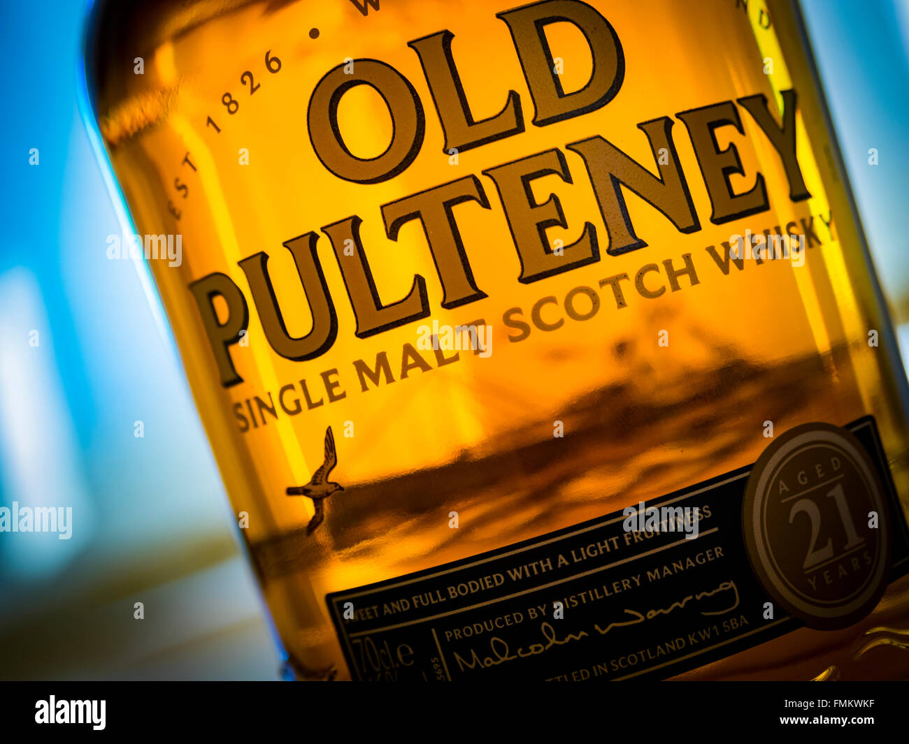 Old Pulteney Stockfoto