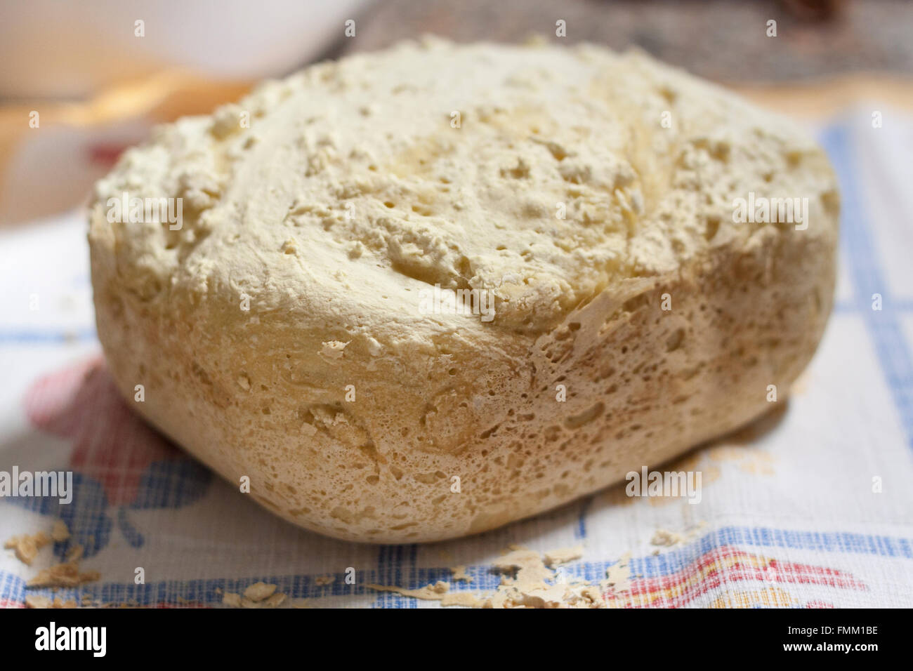 Marmelade glutenfreies Brot Stockfoto