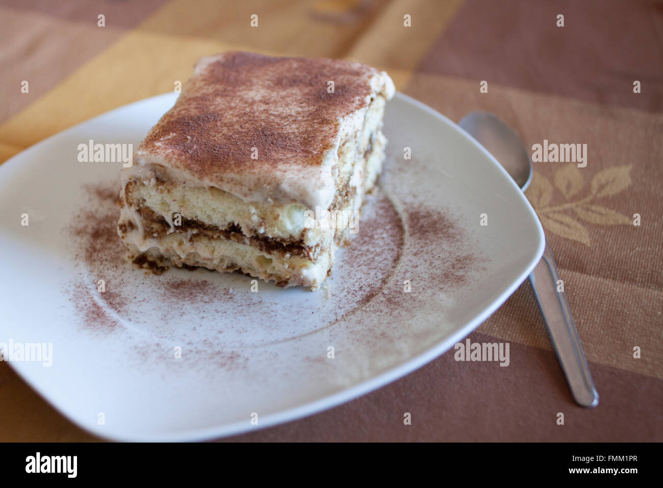 Gluten freie Tiramisù Stockfoto