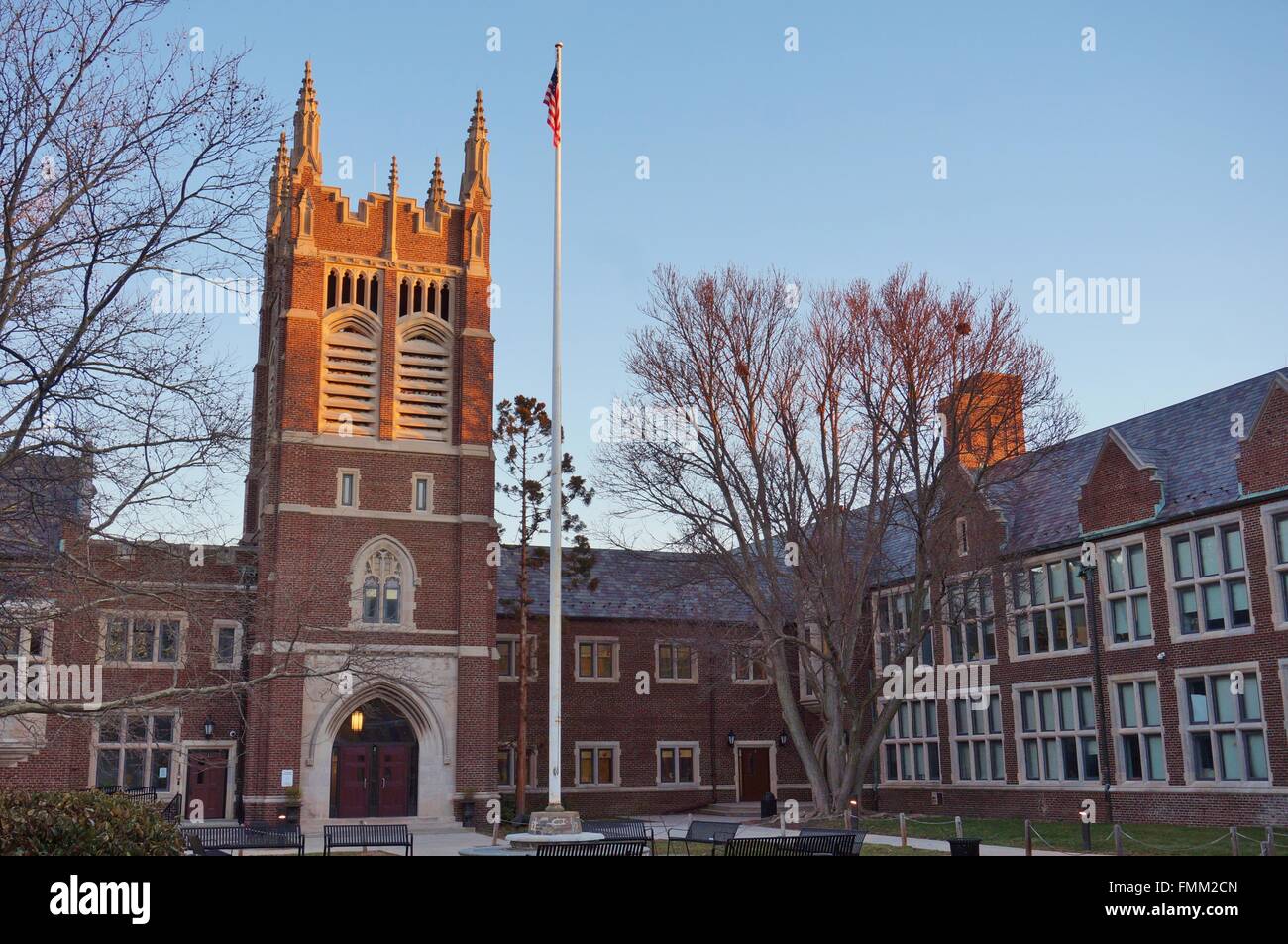 Princeton High School, gelegen in Princeton New Jersey, einer der besten umfassenden öffentlichen High Schools in den USA Stockfoto