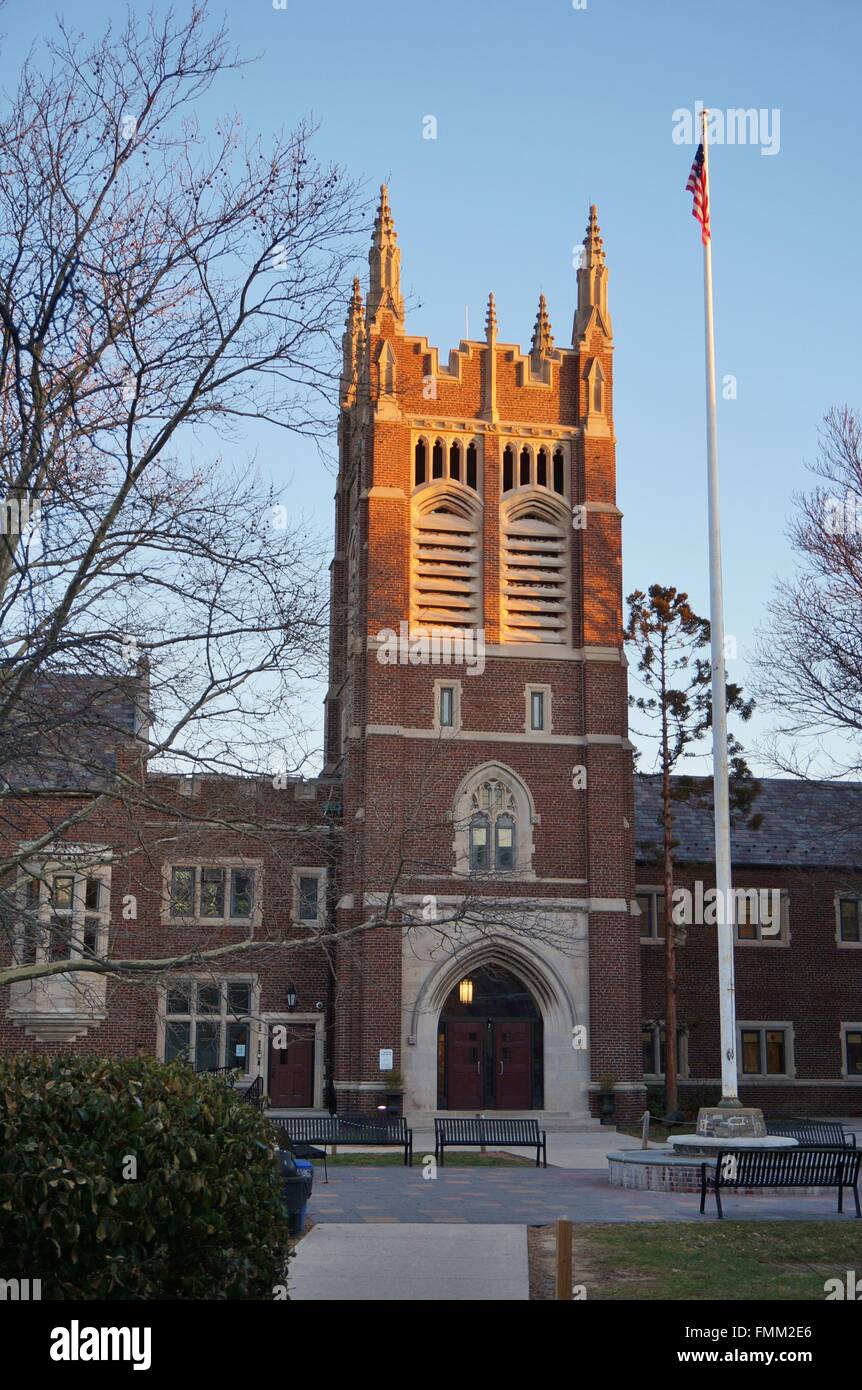 Princeton High School, gelegen in Princeton New Jersey, einer der besten umfassenden öffentlichen High Schools in den USA Stockfoto