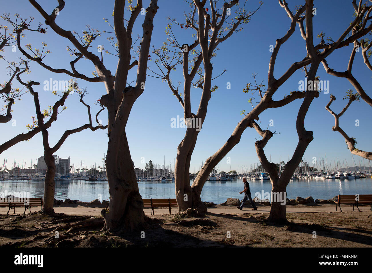 Spanisch Landing Park, San Diego Kalifornien USA Stockfoto