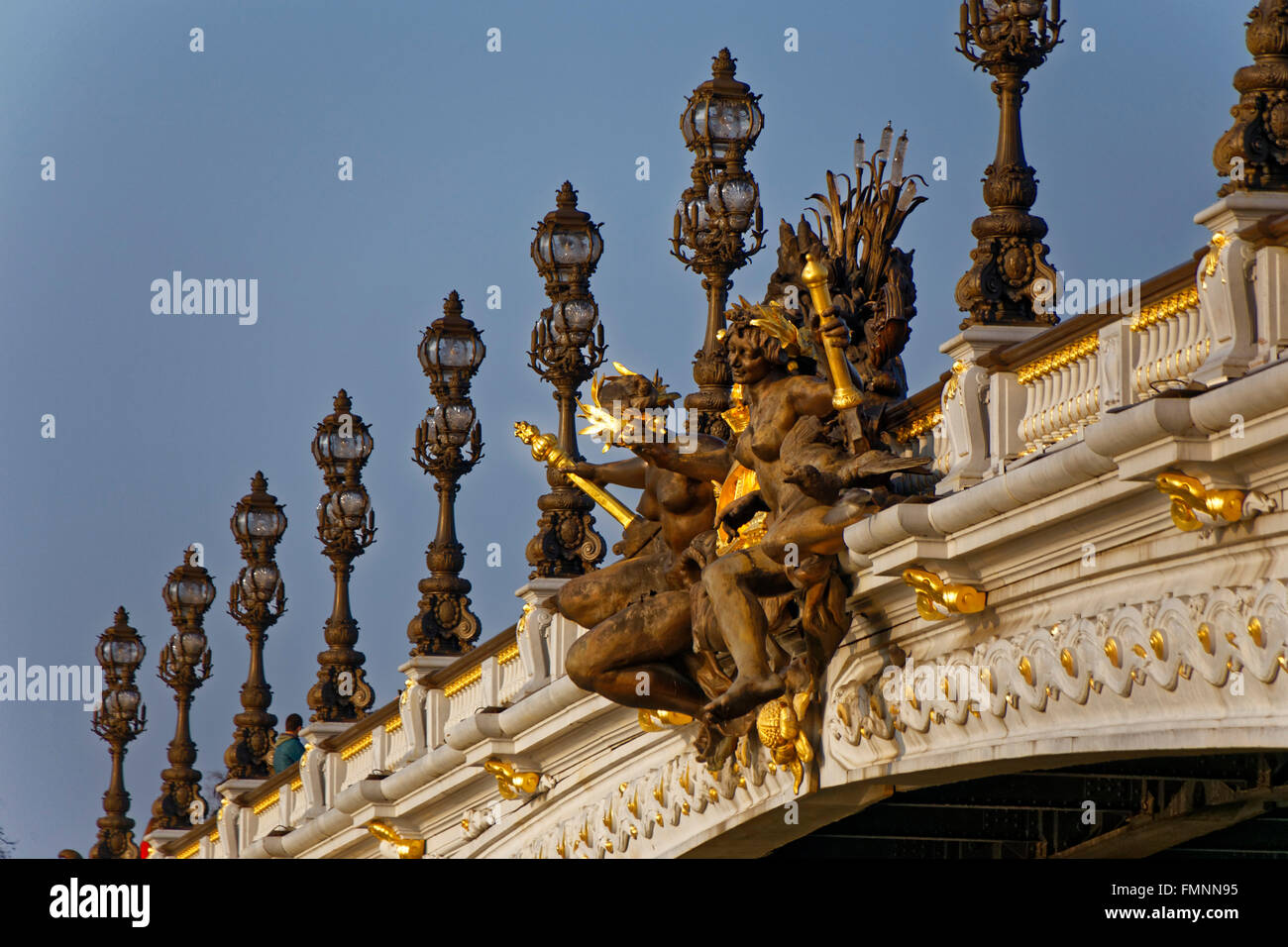 Brücken von Paris auf der Seine, Frankreich Stockfoto